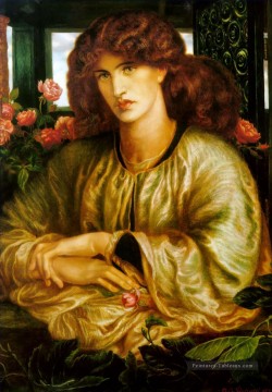  Gabriel Peintre - La Donna della Finestra préraphaélite Fraternité Dante Gabriel Rossetti